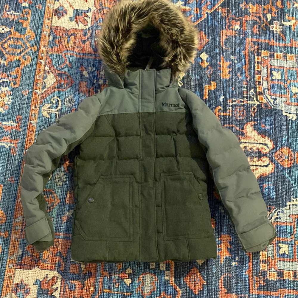 Marmot girls Logan puffer jacket